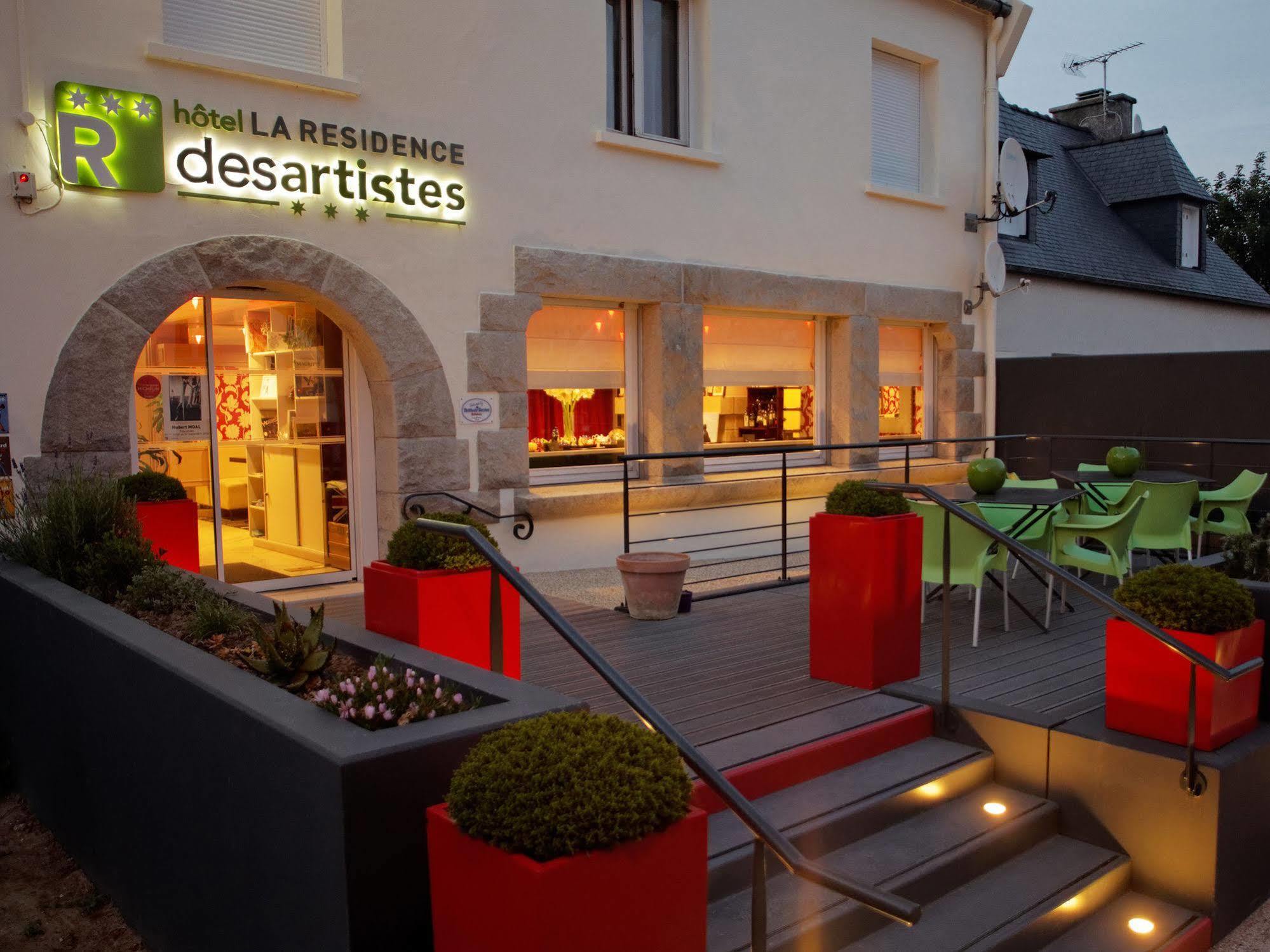 Hotel La Residence Des Artistes Roscoff Luaran gambar